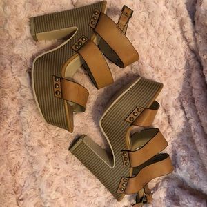 JustFab Chunky Heel Shoe